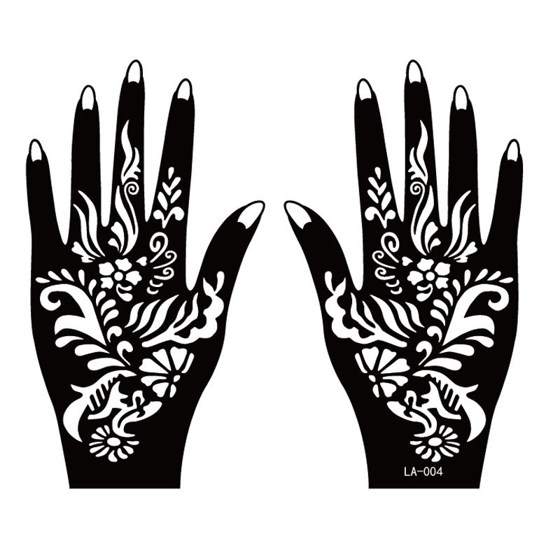 Henna Stencil Temporary-3