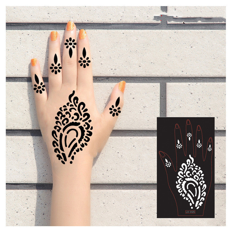 Henna Stencil Temporary-4